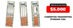 Supermayorista Vital Tramontina cubiertos dynamic x3u oferta