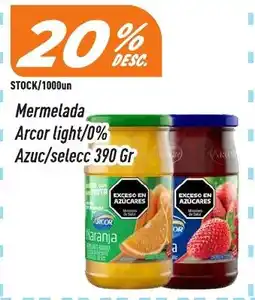 Supermercados Comodin Arcor mermelada light/0% azuc oferta