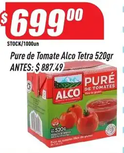 Supermercados Comodin Alco pure de tomate oferta