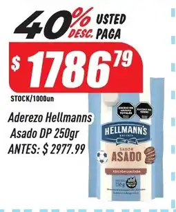 Supermercados Comodin Hellmanns aderezo asado dp oferta
