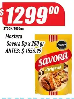 Supermercados Comodin Savora mostaza oferta