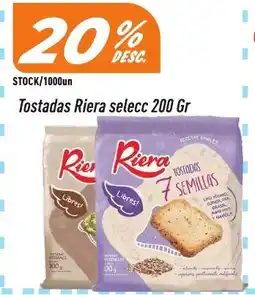 Supermercados Comodin Riera tostadas selecc oferta
