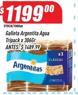 Supermercados Comodin Argentitas galleta argentita agua oferta