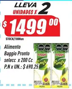 Supermercados Comodin Baggio Pronto selecc oferta