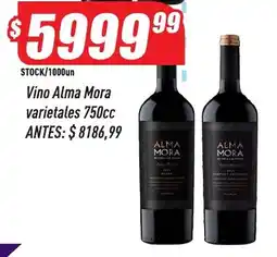 Supermercados Comodin Alma mora vino varietales oferta