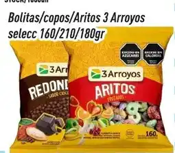 Supermercados Comodin 3 Arroyos bolitas/copos/aritos oferta
