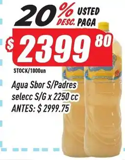 Supermercados Comodin Agua Sbor S/Padres selecc oferta