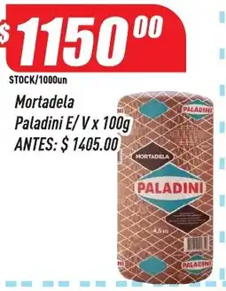 Supermercados Comodin Paladini mortadela E/V oferta