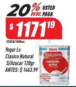 Supermercados Comodin La serenisima yogur ls clasico natural oferta
