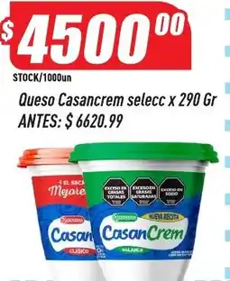 Supermercados Comodin Casancrem queso selecc oferta