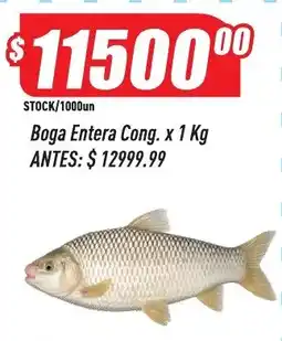 Supermercados Comodin Boga entera cong. oferta