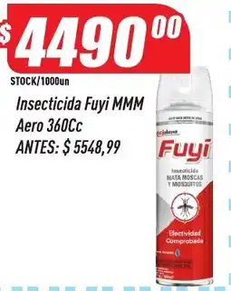 Supermercados Comodin Fuyi insecticida aero 360cc oferta