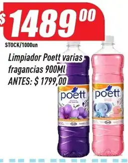 Supermercados Comodin Poett limpiador varias fragancias oferta