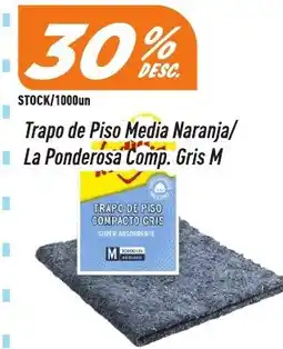 Supermercados Comodin La ponderosa comp trapo de piso media naranja oferta
