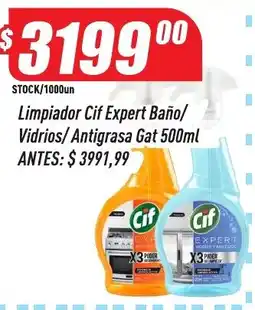 Supermercados Comodin Cif limpiador expert baño/vidrios/antigrasa oferta