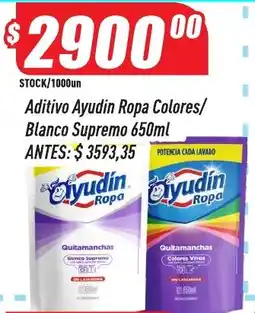Supermercados Comodin Ayudin ropa colores/ blanco supremo oferta