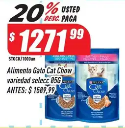 Supermercados Comodin Cat Chow alimento gato variedad selecc oferta