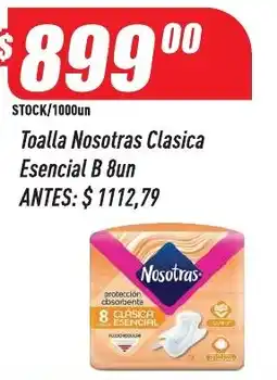 Supermercados Comodin Nosotras toalla clasica esencial b bun oferta