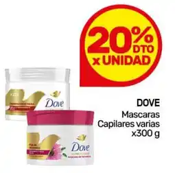 Nini Mayorista Dove mascaras capilares varias oferta