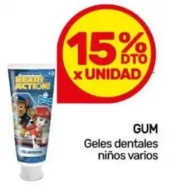 Nini Mayorista Gum geles dentales niños varios oferta