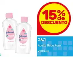 Nini Mayorista J&J aceite bebe puro oferta