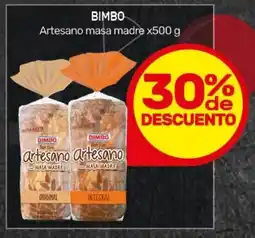 Nini Mayorista Bimbo artesano masa madre oferta