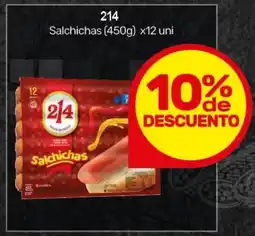 Nini Mayorista 214 salchichas oferta