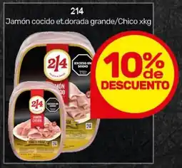 Nini Mayorista 214 jamón cocido et.dorada grande/chico oferta