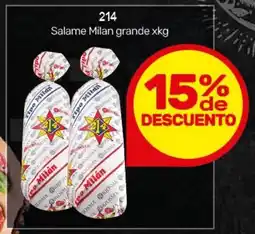 Nini Mayorista 214 salame milan grande oferta