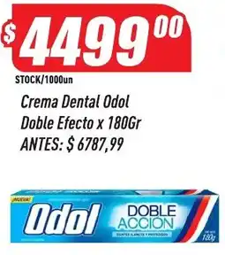 Supermercados Comodin Odol crema dental doble efecto oferta