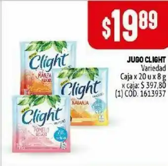 Makro Jugo en polvo clight caja 20u x 8g oferta