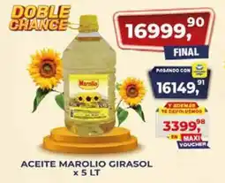 Maxiconsumo Marolio aceite girasol oferta