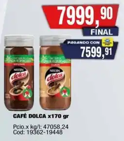 Maxiconsumo Café dolca oferta