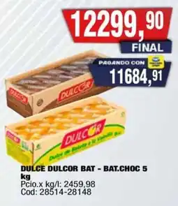 Maxiconsumo Dulcor dulce bat - bat.choc oferta
