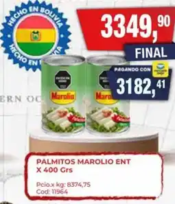 Maxiconsumo Marolio palmitos ent oferta
