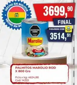 Maxiconsumo Marolio palmitos rod oferta