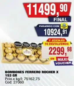 Maxiconsumo Ferrero rocher bombones oferta