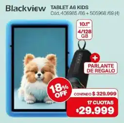 Naldo Lombardi Blackview tablet a6 kids oferta