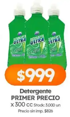 Cordiez Detergente primer precio oferta