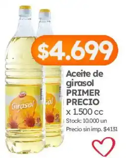 Cordiez Aceite de girasol oferta