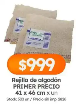 Cordiez Rejilla de algodón oferta