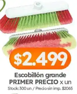 Cordiez Escobillón grande oferta