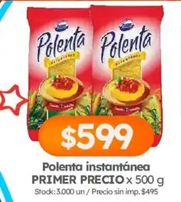 Cordiez Polenta instantánea oferta
