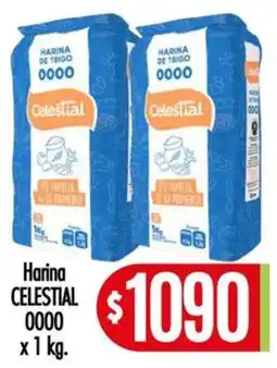 Supermercados Caracol Celestial harina de trigo 0000 oferta