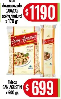 Supermercados Caracol San agustin fideos oferta