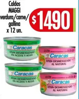 Supermercados Caracol Caracas atun desmenuzado en aceite y agua oferta