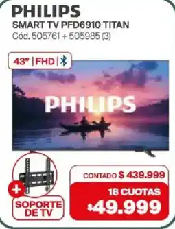 Naldo Lombardi Philips smart tv pfd6910 titan oferta