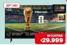 Naldo Lombardi Hisense tv oferta