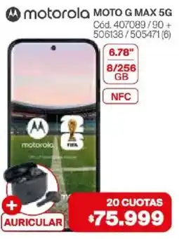 Naldo Lombardi motorola moto g max 5g oferta