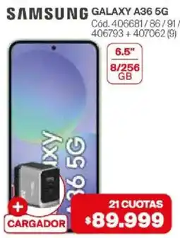 Naldo Lombardi Samsung galaxy a36 5g oferta
